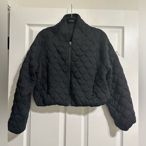 Lululemon quilted bomber jacket